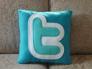 1. Twitter Icon Pillow