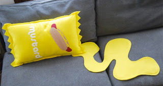 4. Mustard Pillow